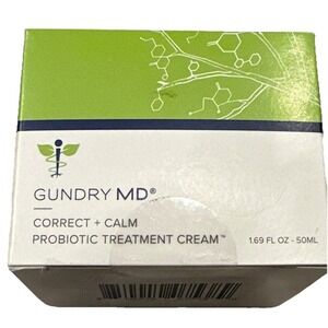 Gundry MD Correct + Calm Probiotic Treatment Cream 1.69 Fl Oz. 50 ML New Sealed